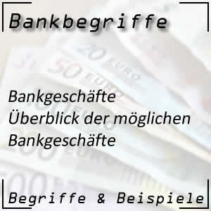 Geschäftsbereiche der Banken