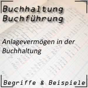 Buchhaltung Anlagevermögen