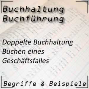 Buchen in der doppelten Buchhaltung