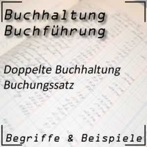 Buchungssatz bilden