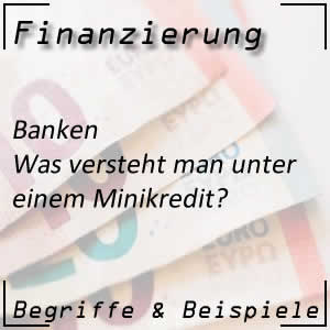 Minikredit Verfahren