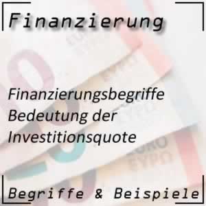 Kennzahl Investitionsquote und ihre Bedeutung