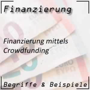 Finanzierung durch Crowdfunding