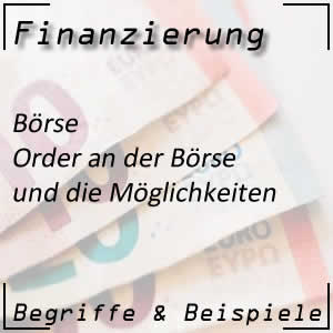 Order im Börsenhandel