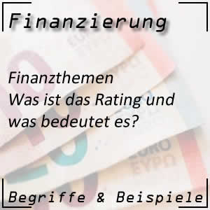 Rating in der Finanzierung