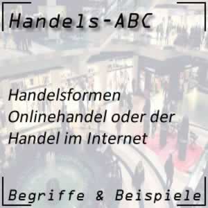 Handelsformen Onlinehandel