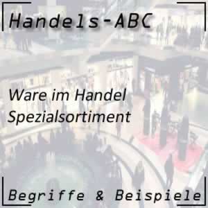 Ware Spezialsortiment