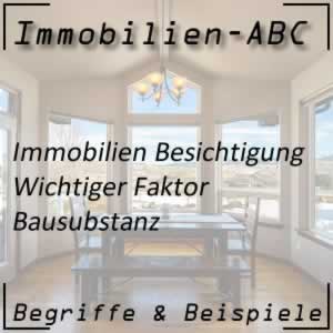 Bausubstanz bei Immobilien