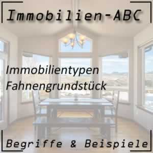 Immobilien Fahnengrundstück