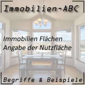 Immobilien Flächen Nutzfläche