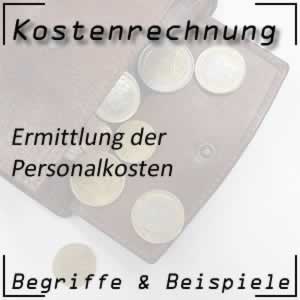 Kostenartenrechnung Personalkosten