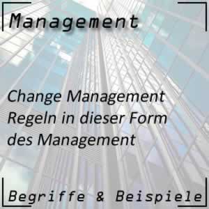 Change Management Regeln