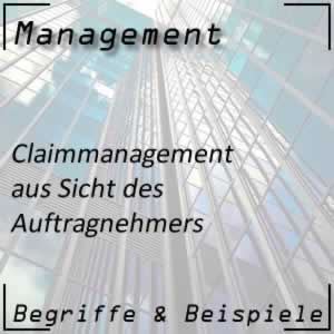 Claimmanagement aus Sicht vom Auftragnehmer