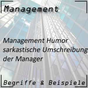 Humor und Managerwitze