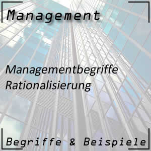 Rationalisierung im Unternehmen