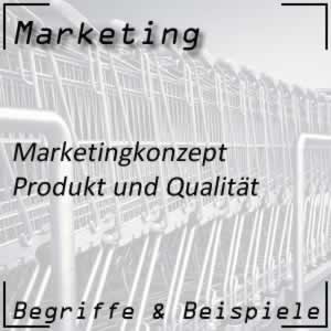 Marketing Produktorientierung