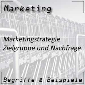 Zielgruppe und Nachfrage im Marketingsystem