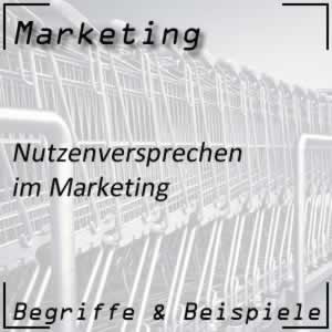 Marketing Nutzenversprechen