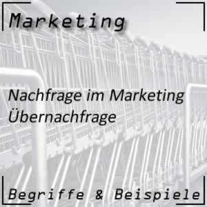 Übernachfrage am Markt