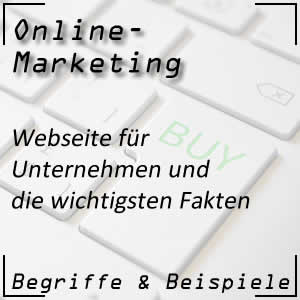Webseite für Unternehmen