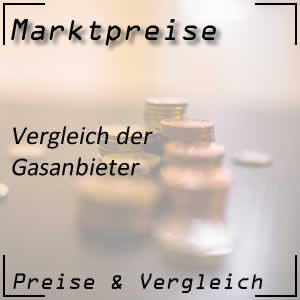 Preis für das Gas vergleichen