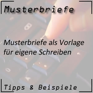 Musterbriefe Beispiele