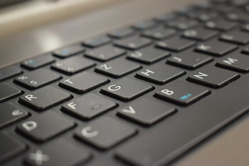 Tastatur zum Schreiben von gutem Text