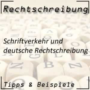 Deutsche Rechtschreibung