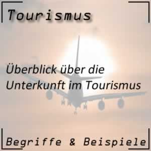 Unterkunft im Tourismus