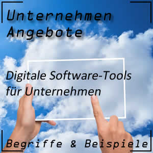 Digitale Softwaretools für Unternehmen