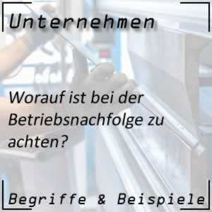 Betriebsnachfolge im Unternehmen