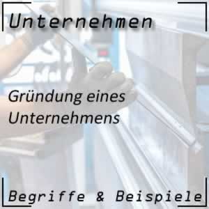 Unternehmensgründung