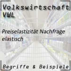 Preiselastizität elastisch