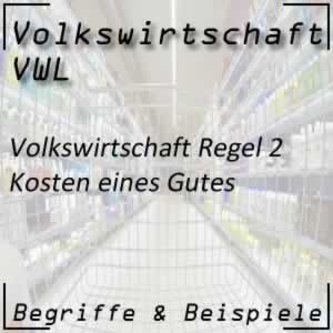 Volkswirtschaft Regel 2