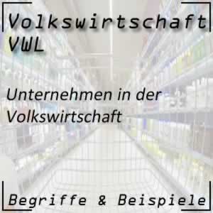 Volkswirtschaft Unternehmen