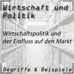 Wirtschaftspolitik und Markteinfluss