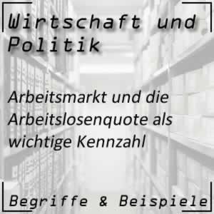 Arbeitsmarkt und Arbeitslosigkeit